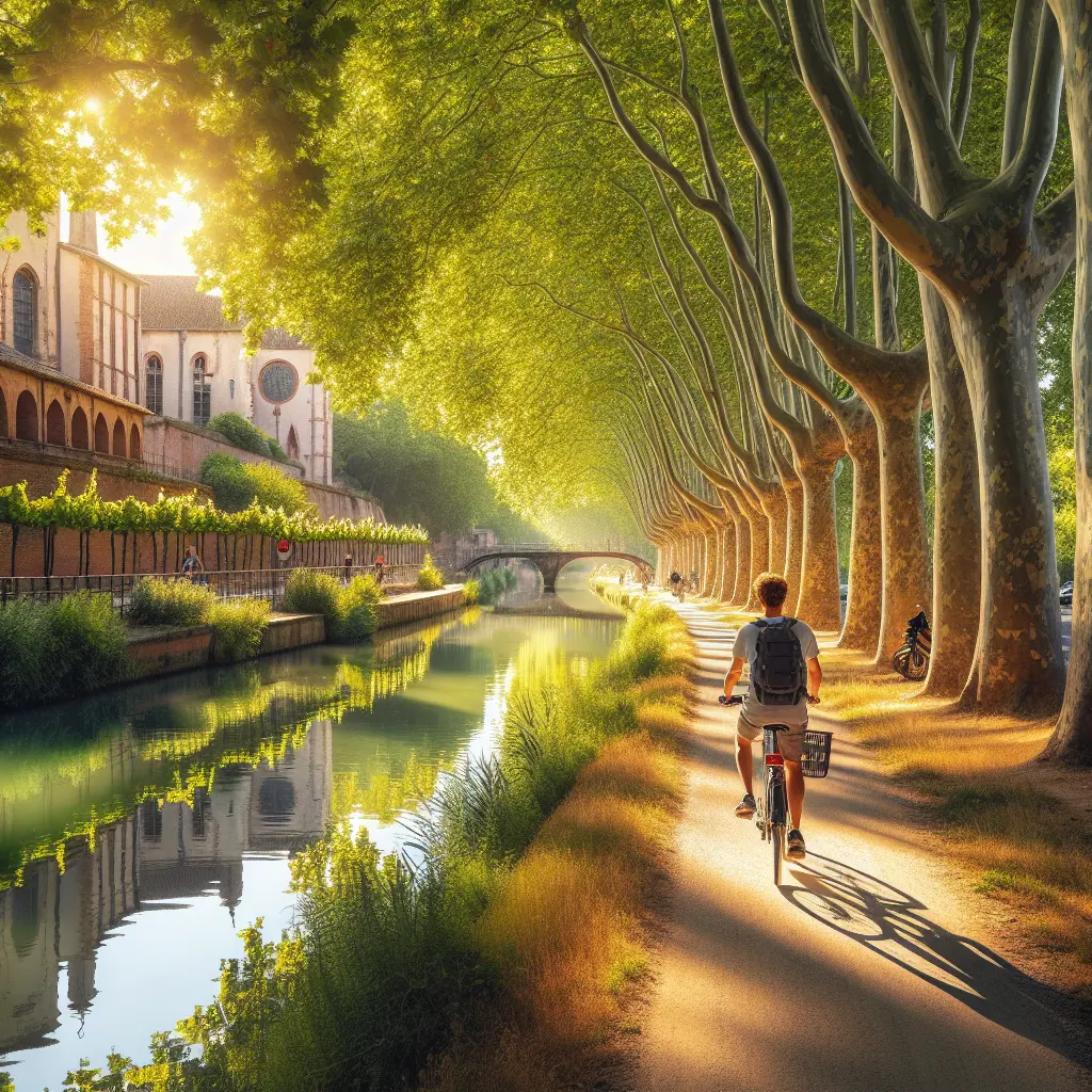 Sådan cykler du langs Canal du Midi fra Toulouse